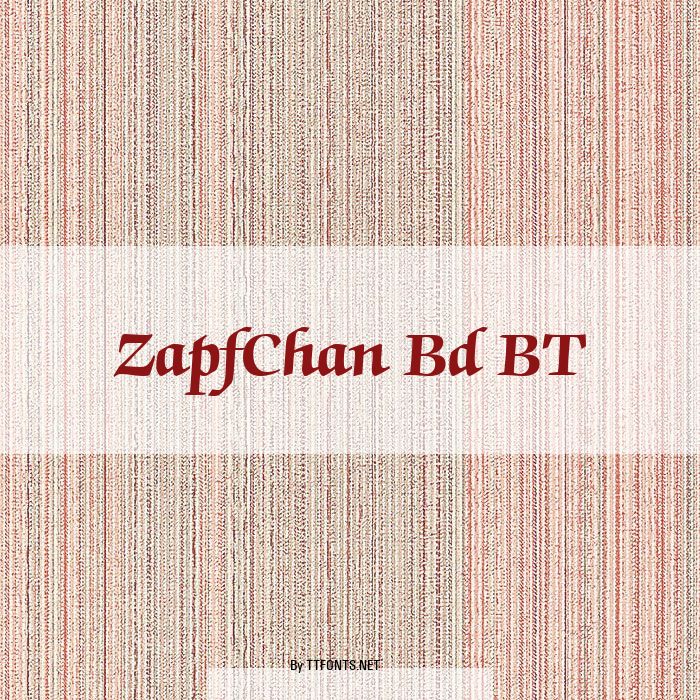 ZapfChan Bd BT example